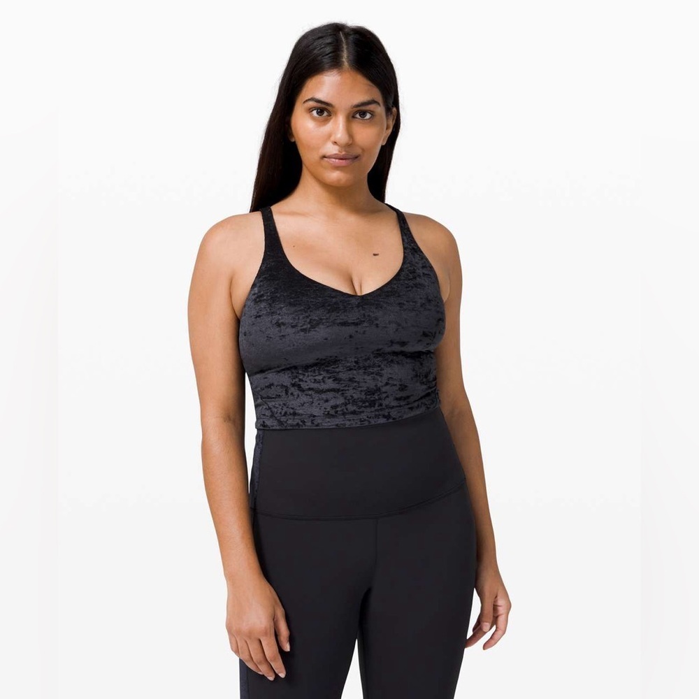 Lululemon Align Tank *Crushed Velvet
Black size 4